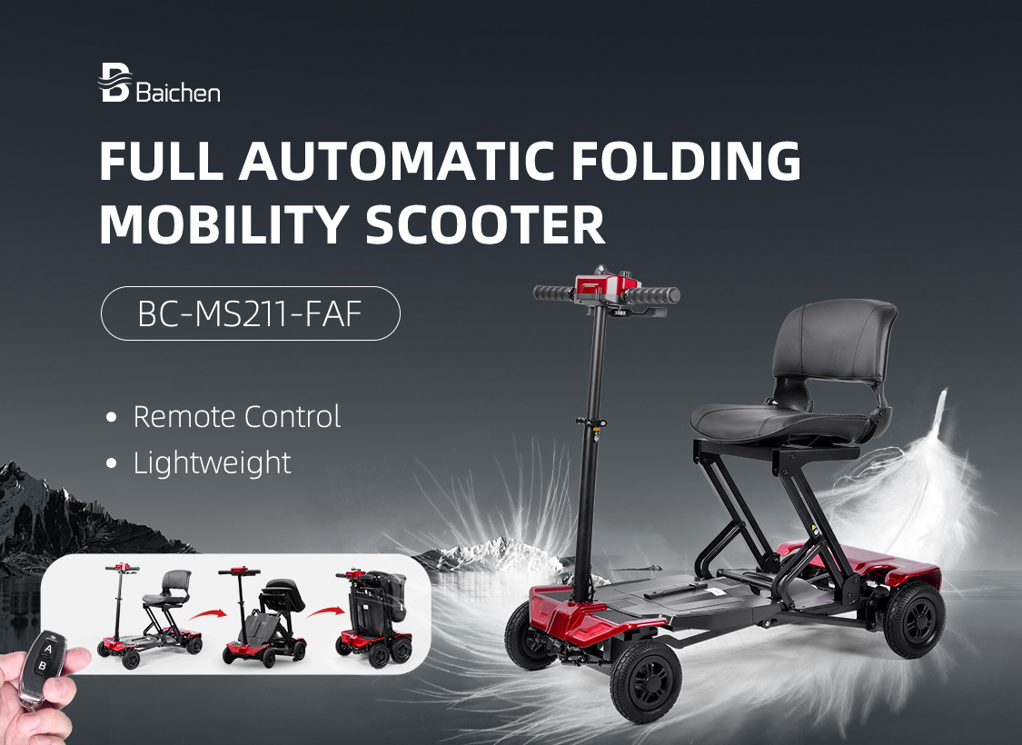 baichen 4 wheels electric mobility scooter